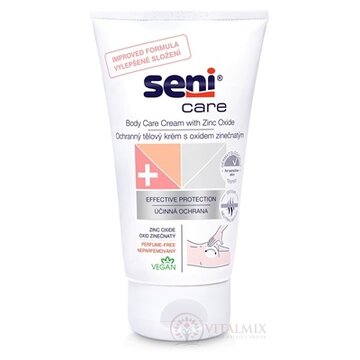 Seni Care Ochranný telový krém s oxidom zinočnatým 1x100 ml obrázok