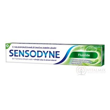 SENSODYNE Fluoride zubná pasta, mätová príchuť 1x75 ml obrázok