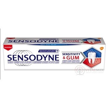 SENSODYNE SENSITIVITY&GUM zubná pasta 1x75 ml obrázok