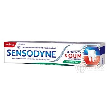 SENSODYNE SENSITIVITY&GUM zubná pasta (inov. 2023) 1x75 ml obrázok