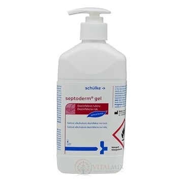 Septoderm gél dezinfekcia rúk, s dávkovačom (inov.2021) 1x500 ml obrázok