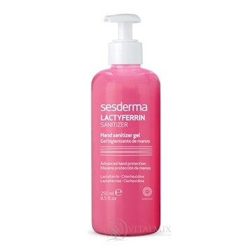 sesderma LACTYFERRIN SANITIZER Hand Gel dezinfekčný gél na ruky 1x250 ml obrázok