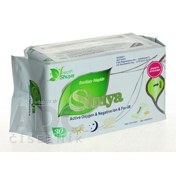 Shuya Ultratenké hygienické vložky Intimky Active Oxygen&Negative lon&Far-IR, 1x30 ks obrázok