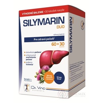 SILYMARIN DUO - DA VINCI cps 60+30 zadarmo (90 ks) obrázok