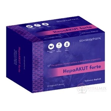 Slovakiapharm HepaAKUT forte cps 1x60 ks obrázok