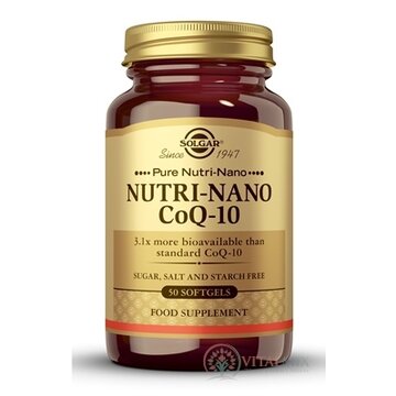 Solgar Nutri-Nano CoQ-10 cps 1x50 ks obrázok