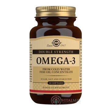 Solgar OMEGA 3 Double Strength cps 1x60 ks obrázok
