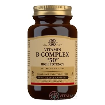 Solgar Vitamín B-komplex "50" cps 1x50 ks obrázok