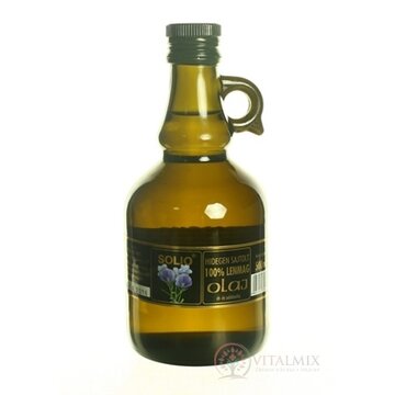 SOLIO ľanový olej za studena lisovaný olej 1x500 ml obrázok