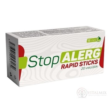 StopALERG RAPID STICKS vrecúška 1x20 ks obrázok