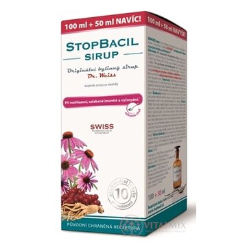 STOPBACIL SIRUP - Dr.Weiss (100+50 ml navyše) 1x150 ml obrázok