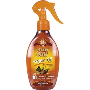 SUN ARGAN OIL opaľovacie MLIEKO SPF 10 1x200 ml obrázok