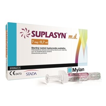 SUPLASYN m.d. sterilný roztok hyaluronátu sodného 7 mg/0,7 ml, 1x0,7 ml obrázok
