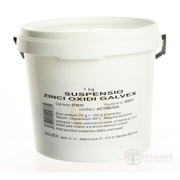 SUSPENSIO ZINCI OXIDI GALVEX sus der 1x1000 g obrázok