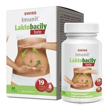 SWISS Imunit LAKTOBACILY FORTE cps 1x30 ks obrázok