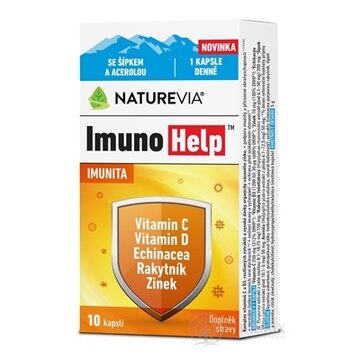 SWISS NATUREVIA Imuno Help cps 1x10 ks obrázok