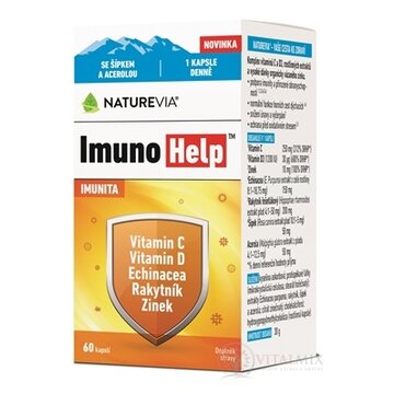 SWISS NATUREVIA Imuno Help cps 1x60 ks obrázok