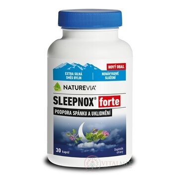 SWISS NATUREVIA SLEEPNOX forte cps 1x30 ks obrázok