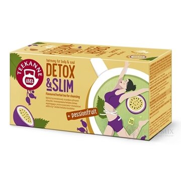 TEEKANNE harmony DETOX & SLIM + passionfruit bylinný čaj 20x1,6 g (32 g) obrázok