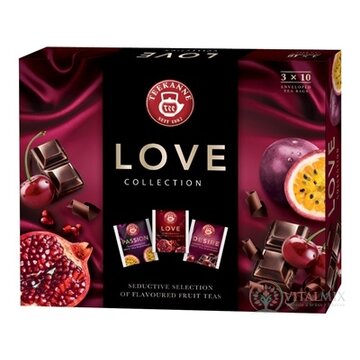 TEEKANNE LOVE COLLECTION ovocno-bylinné čaje (Love, Passion, Desire) 3 druhy po 10 nálev. vrecúšok, 1x1 set obrázok