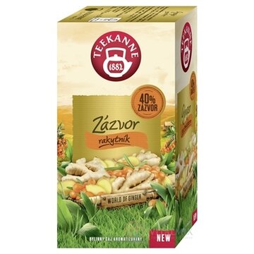 TEEKANNE WOG ZÁZVOR rakytník bylinný čaj 20x1,75 g (35 g) obrázok