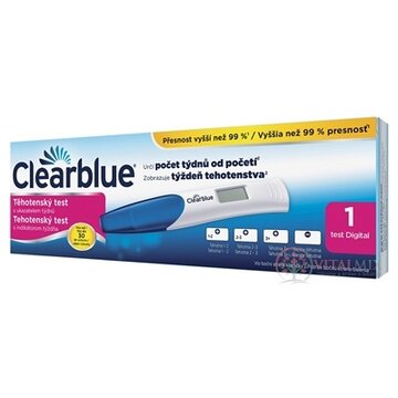 Tehotenský test Clearblue Digital s indikátorom týždňa 1x1 ks obrázok