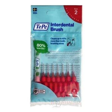 TePe Medzizubná kefka 0,5 mm size 2 (červená) 1x8 ks obrázok