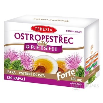 TEREZIA PESTREC + REISHI Forte cps 1x120 ks obrázok