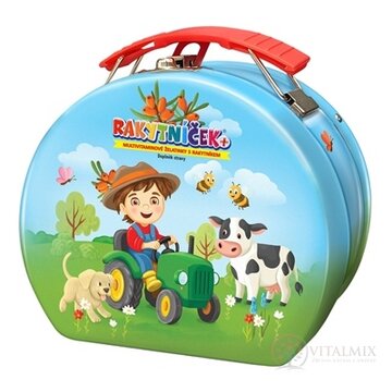 TEREZIA RAKYTNÍČEK+ multivitamínové želatínky kufrík traktor (limitovaná edícia) 1x50 ks obrázok