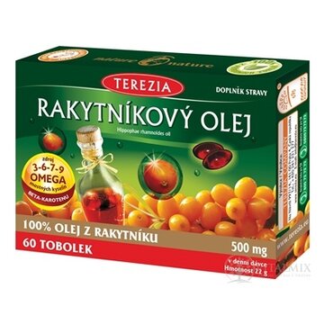TEREZIA RAKYTNÍKOVÝ OLEJ - 100% v kapsulách cps 1x60 ks obrázok