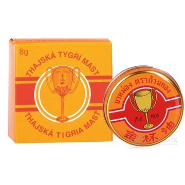 Thajská tigria masť GOLDEN CUP BALM 1x8 g obrázok