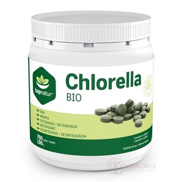 topnatur BIO CHLORELLA tbl 1x750 ks obrázok