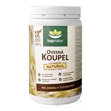 topnatur OVSENÝ KÚPEĽ prípravok do kúpeľa, prášok 1x350 g obrázok