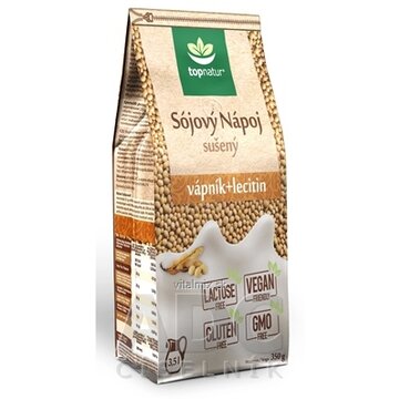 topnatur SÓJOVÝ NÁPOJ vápník + lecitín sušený nápoj v prášku 1x350 g obrázok
