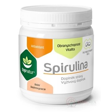 topnatur SPIRULINA tbl (hmotnosť obsahu 150 g)(inov. 2017) 1x750 ks obrázok
