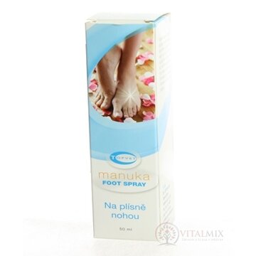 TOPVET MANUKA FOOT Spray na ošetrenie plesní na nohách 1x50 ml obrázok