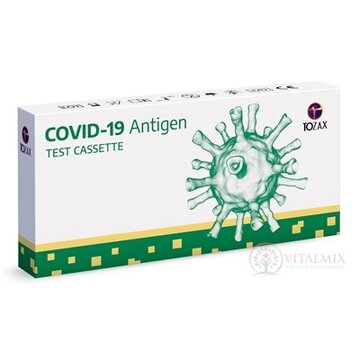 TOZAX Covid-19 antigen test cassette test na detekciu antigénu (z prednej časti nosa), 1x1 set obrázok