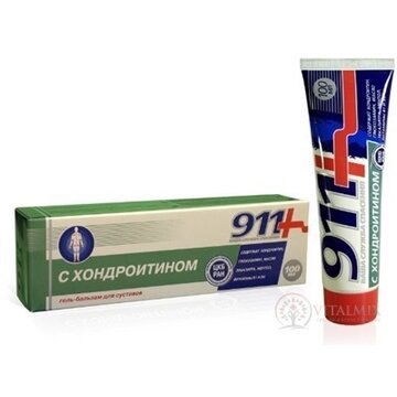 Twins Tek 911+ CHONDROITIN masážny gél - balzam 1x100 ml obrázok