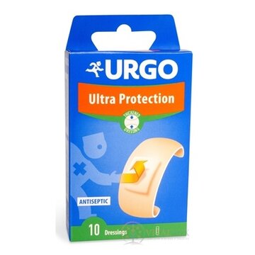 URGO Ultra Protection náplasť maximálna ochrana, 20x72 mm, 1x10 ks obrázok
