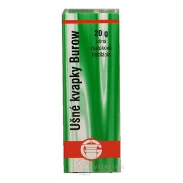 Ušné kvapky Burow - GALVEX 1x20 g obrázok