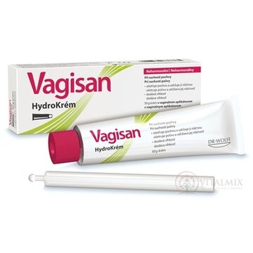 Vagisan HydroKrém vaginálny krém 50 g + 1 aplikátor, 1x1 set obrázok