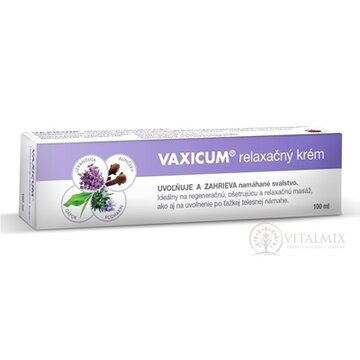 VAXICUM relaxačný krém 1x100 ml obrázok