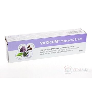 VAXICUM relaxačný krém 1x50 ml obrázok
