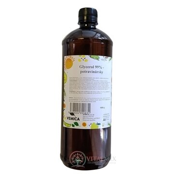 Vemica GLYCEROL 99% potravinársky, rastlinný 1x1000 g obrázok