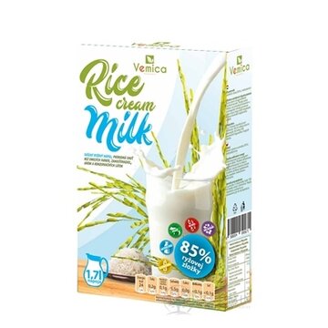 Vemica Rice cream Milk sušený ryžový nápoj (na 1,7 l), prášok 1x100 g obrázok