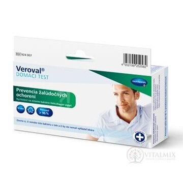 Veroval PREVENCIA ŽALÚDOČNÝCH OCHORENÍ domáci test 1x1 ks obrázok