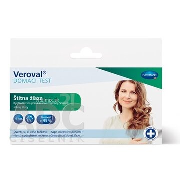 Veroval ŠTÍTNA ŽĽAZA domáci test 1x1 ks obrázok