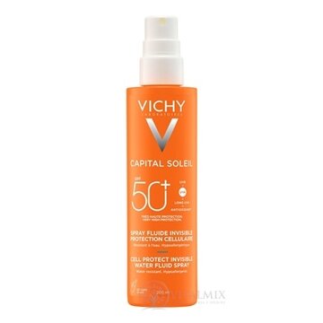 VICHY CAPITAL SOLEIL Fluidný sprej SPF50+ vodeodolný sprej s ochranným faktorom 1x200 ml obrázok