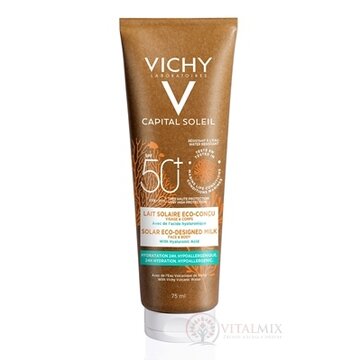 VICHY CAPITAL SOLEIL SOLAR ECO-DESIGN. MILK SPF50+ ochranné mlieko proti UV žiareniu 1x75 ml obrázok