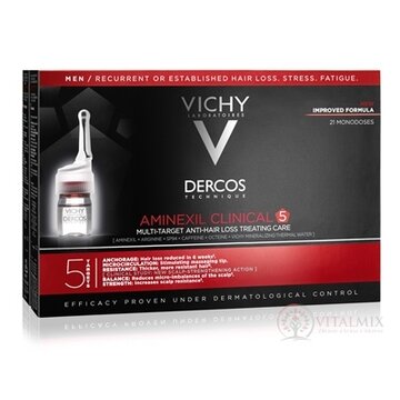 VICHY Dercos Aminexil Clinical 5 pre mužov (M9119900) 21x6 ml obrázok